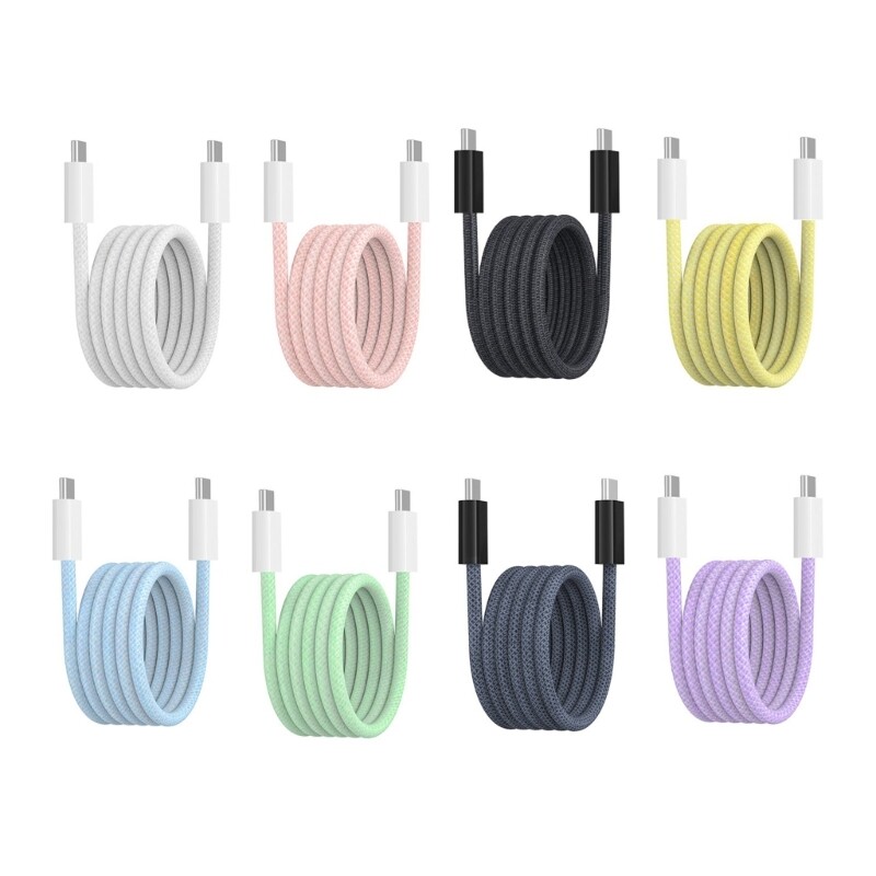 60/100W Type C to Type C Cable Extended Link Cable Fast Charging Cable