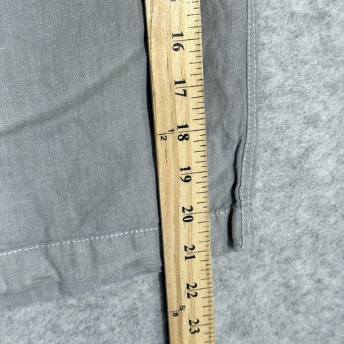 Tommy Bahama Shorts Mens XXLT Linen Pull On Drawstring Coastal Beach Resort Grey - Picture 11 of 11