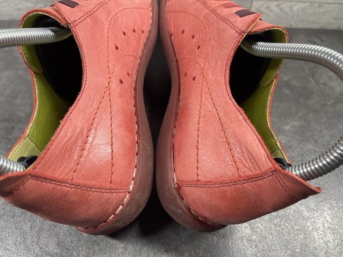 Jungla Sneaker Damen 8,5 M Schuhe rot Stretch Riemen Slipper Komfort Halbschuhe - Bild 12 von 20