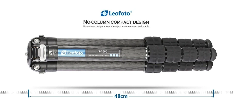 Leofoto LS-365C Carbon Fiber Tripod with LH-40 ball head Kit for shooting - Image 4 of 4