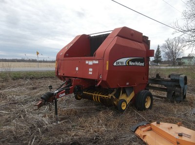 New Holland Br780a Round Hay Baler Ebay