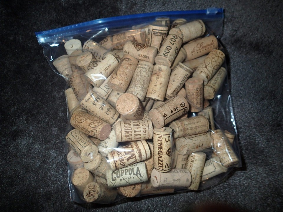 100 Authentic White Wine Corks eBay