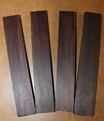 Bois de rose rosewood guitar bridge blank 9 X 1.55 X 0.6''. Sold individually 