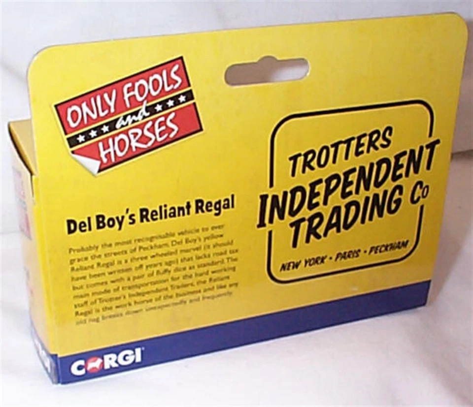 Only Fools and Horses Reliant Regal Diecast Trotter Van 1:36 Scale Corgi New - Image 2 of 2