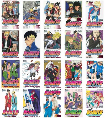 BORUTO NARUTO NEXT GENERATIONS Band 1-20 japanisches Jomic Buch Jump Comics K...