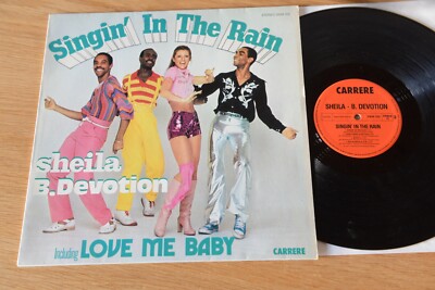 Sheila B. Devotion  Singin' In The Rain LP Carrere   2934 102
