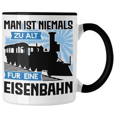 Trendation - Modeleisenbahn Geschenk Tasse Spruch Geschenk Geschenkidee Opa Rent