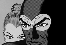 QUADRO STAMPA SU TELA CANVAS - diabolik eva kant - classico moderno