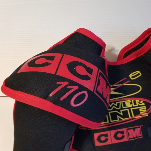 CCM Powerline Hockey Shoulder pads 110 sports equipment Juniors Kids Medium - Picture 4 of 12