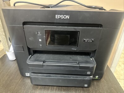 Epson WorkForce Pro WF-4734 All In One Printer Wi-Fi Print Scan Copy Fax Working