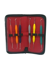 REDLAND Dental Composite Filling Instrument 6 Pcs Restorative Kit (Silicone)