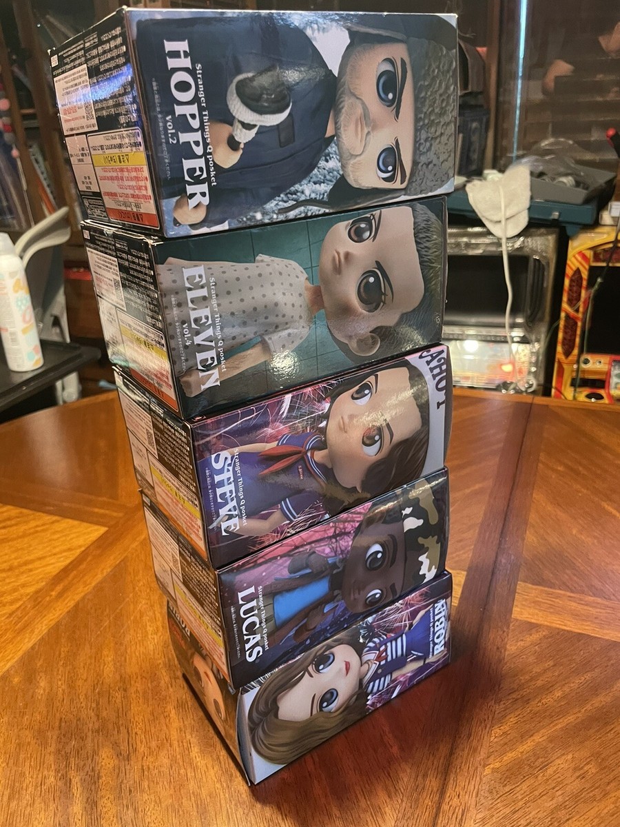 Q Posket Stranger Things Eleven Hopper Steve Robin Lucas Figure