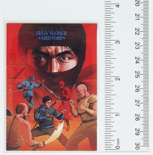 Sega Mark III SHINOBI - SEGA FREAKS SELECTION CARD - Picture 2 of 3