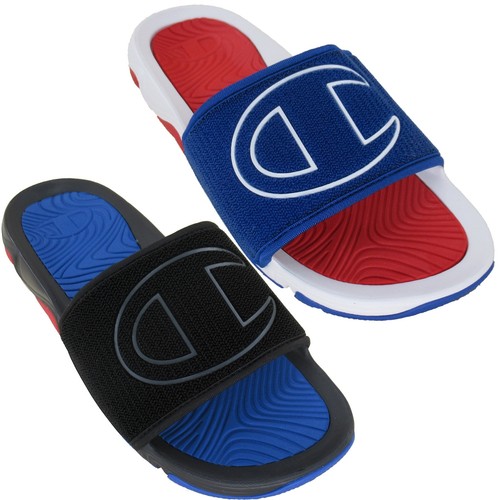 Champion Hyper Catch Slide - Mens Blue/Red Size 08.0