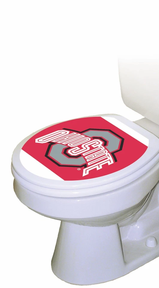 Officially Licensed NCAA-Ohio State Buckeyes- Toilet Tattoos, size Round - Image 2 of 4