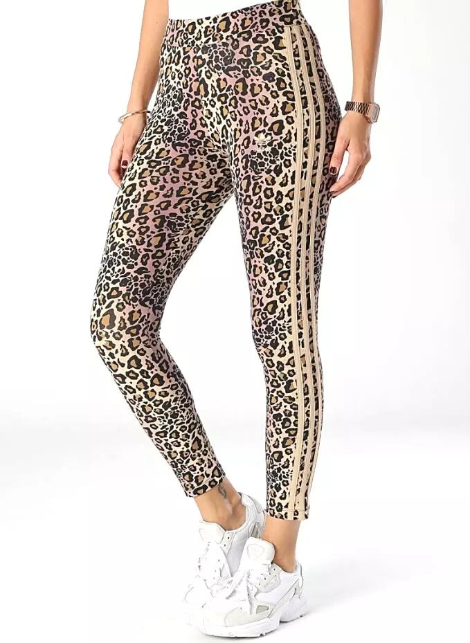 Adidas tights hotsell leopard