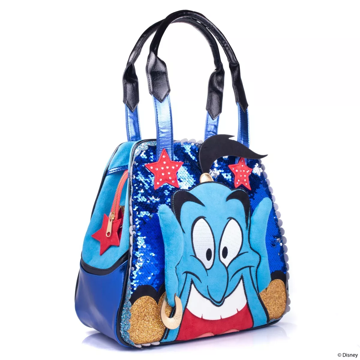 Irregular Choice Disney Aladdin Genie Blue Jasmine Movie Limited
