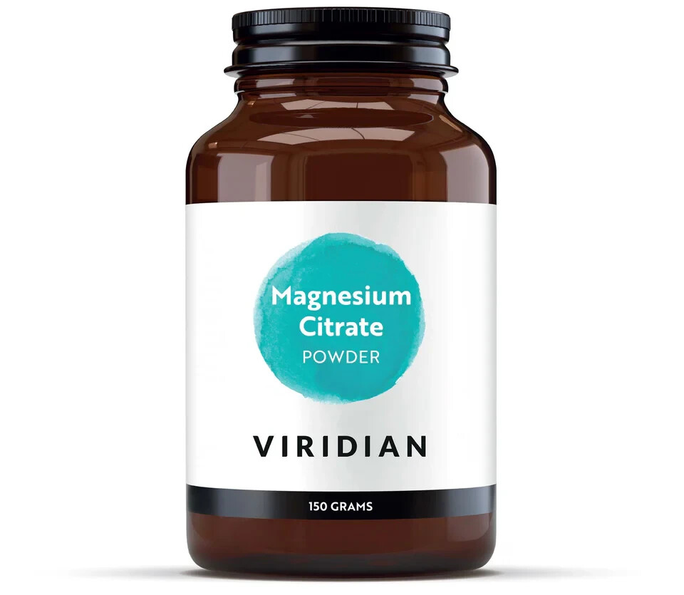 Viridian Magnesium Citrate 150 Gram Powder