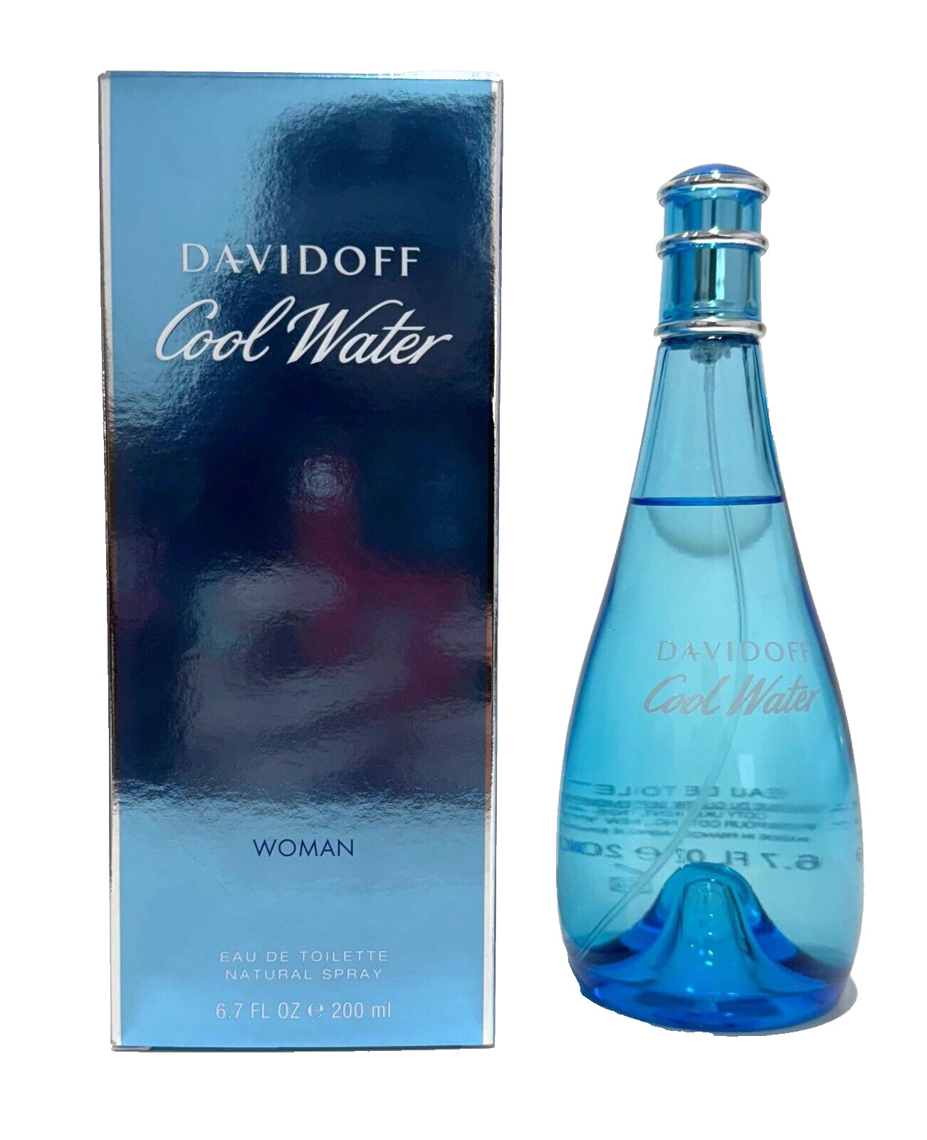 Cool Water by Davidoff for Women 67 oz Eau de Toilette Spray NEW 100 AUTHENTIC 8690₽