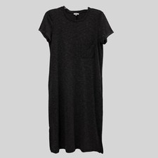 Voy Dress Women's Small Multicolor Striped Short Sleeve Pullover T Shirt Midi