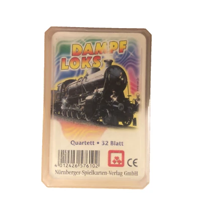 Nürnberger Spielkarten Verlag Quartett Dampf Loks - Bild 1 von 3