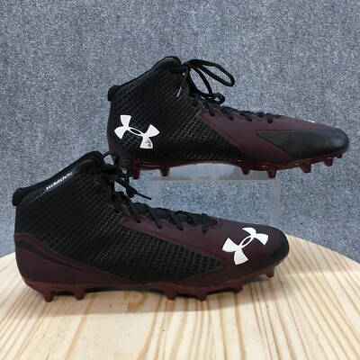 Under Armour Shoes Mens 15 ClutchFit Nitro Football Cleats Black 1256829-057 NEW