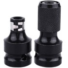 2 Pcs Socket Adapter Set Impact Wrench Adapter Socket Reducer Set