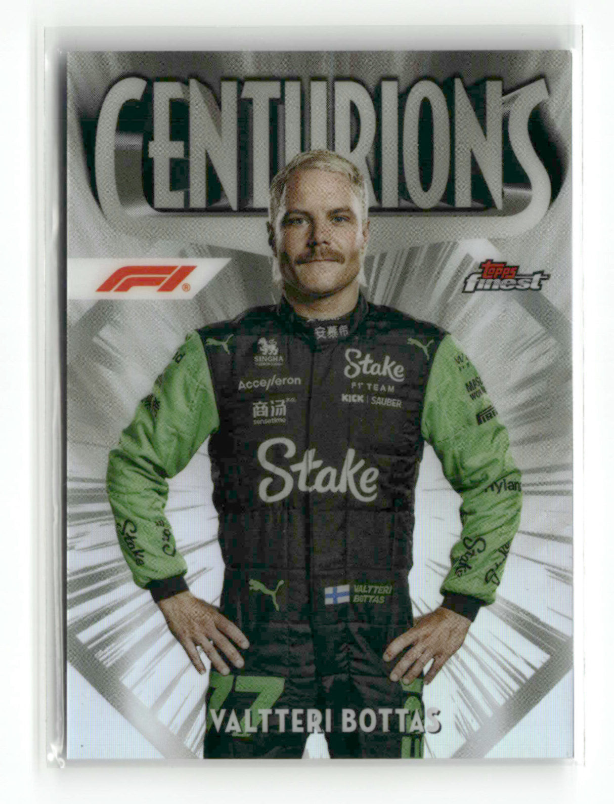 Valtteri Bottas 2024 Topps Finest Formula 1 Centurions #CEN-13 SSP [lfB61