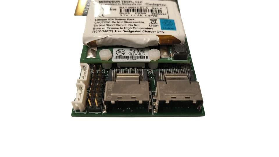 Sunfire 375-3536-04 R50 StorageTek 8-Port SAS PCI-E Raid Controller No Bracket - Image 2 of 4