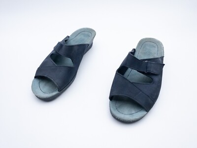 ROHDE Damen Hausschuh Pantolette Halbschuh Slipper blau Gr 40 EU Art 24303-30