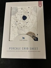 Little Unicorn Cotton Muslin Crib Sheet, Solar System Design New In Box Sealed