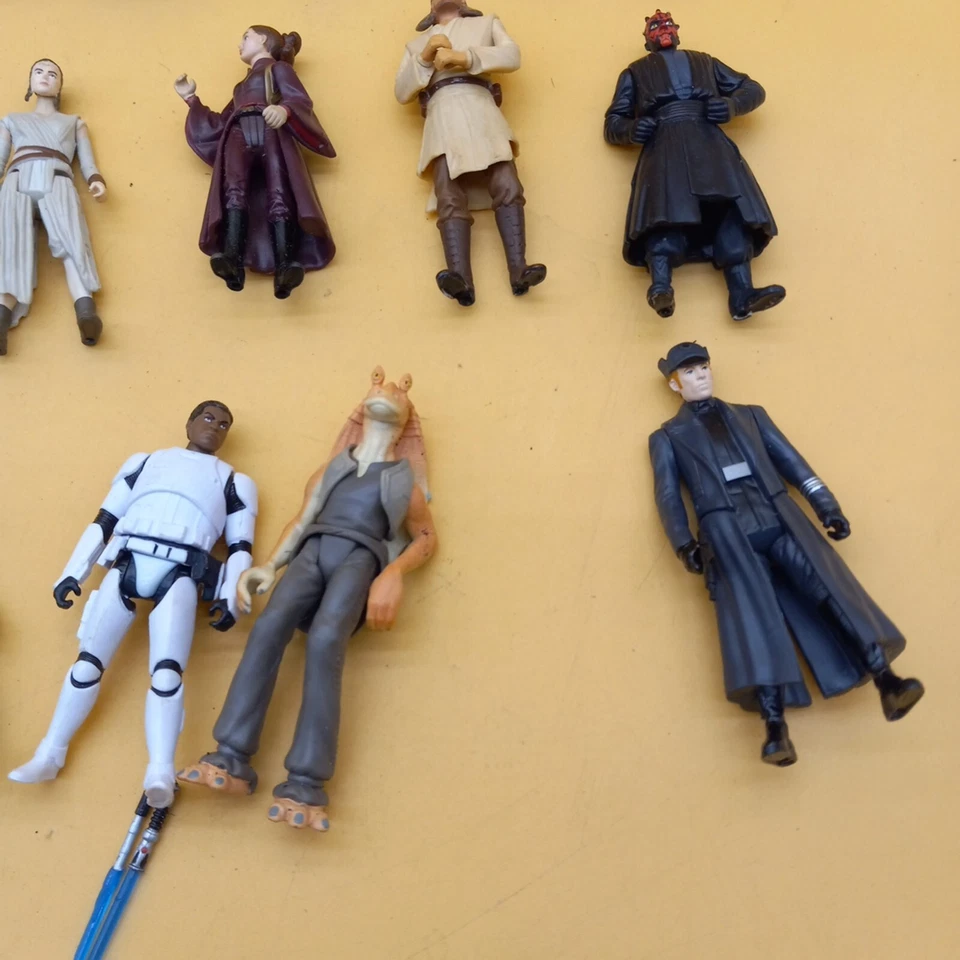 Lote de 17 figuras de acción Hasbro Star Wars de principios de la década de 2000’s Foto 4 de 4