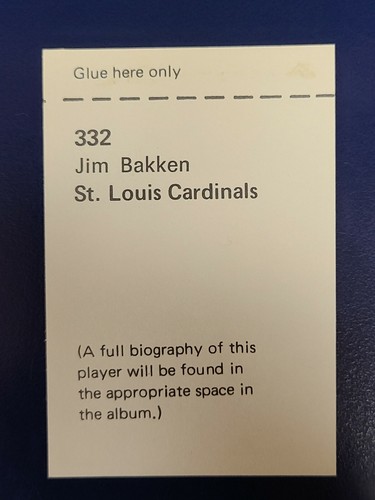 1972 NFLPA Wonderful World Football Briefmarken vervollständigen Ihr Set Sie wählen #271-390 - Bild 63 von 119