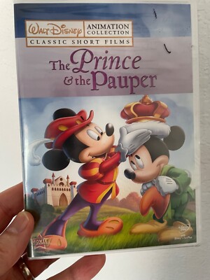 The Prince the Pauper Walt Disney Short Film Collection Vol (DVD) BRAND  NEW