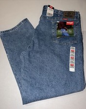 NOS Vintage Wrangler Regular Fit Straight Leg Jeans Mens 42x30 Made in USA NWT 