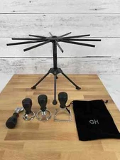 6 Piece Collapsible Pasta Drying Rack W/ Ravioli Press : BY Good Housekeeping