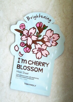   290,00 / 1000 g TONY MOLY I`M CHERRY BLOSSOM MASK SHEET TUCHMASKE 21 g NEU
