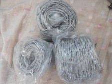 Glitter Mesh Ribbon - 3 Rolls 9' each - by Valerie  SILVER