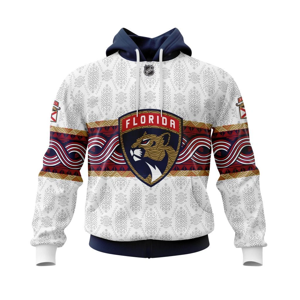 Florida Panthers Specialized Native Concepts Unisex Hoodie Hockey Team Pullover