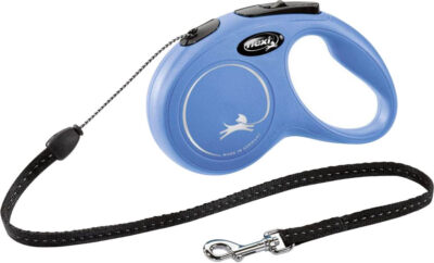 Kerbl Flexi-Leine S 5m Seil bis 12kg Blau Hundeleine