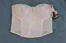 Curvation Stay-up Midriff Minimizer, Size 42DD, Color White, New with Tags