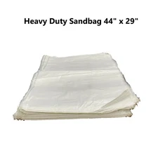 New Large Flood Sandbag Woven Grain Sack Heavy Duty Shipping Packing Bag 29"x44"