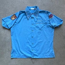 Vintage 60s/70s King Louie Brunswick Chainstitch Custom Bowling Button Up Shirt