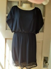 Sangria Woman's Short Cold Shoulder Sleeve Dress Size 10