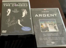 2-DVD Lot The Zombies Autographed Signed Live Colin Blundstone Rod Argent RokDoc