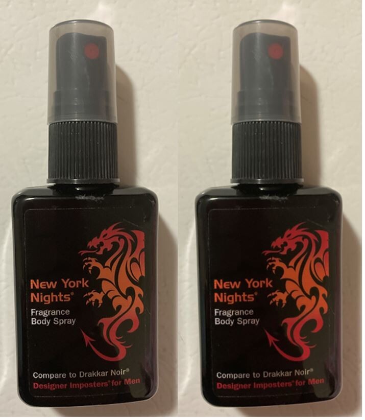 Fragrance Body Spray set for Him (New York Night), Set of tw