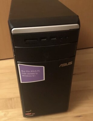 PC Asus AMD A8 Vision AMD Radeon A8-6500 Quad CPU 3,50 GHz 500 GB HD8570 Win11