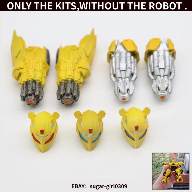 3D DIY Replacement Head Hand Cannon Upgrade Kit For Studio Series