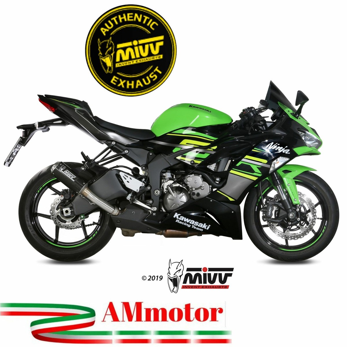 Mivv Kawasaki Zx-6 R 636 2020 Exhaust For Motorcycle Slip-On Mk3