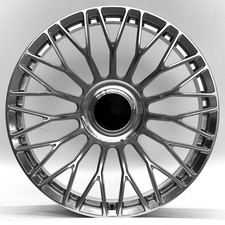 20 Mesh Forged Polished Wheels Rims Big Cap Fits Mercedes Benz 22 Sl63 20 Mesh Forged Polished Wheels Rims Big Cap Fits Mercedes Benz 22 Sl63